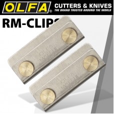 OLFA CLIPS PAIR HOLDS 2 OR MORE MATS TOGETHER FITS ALL MAT BRANDS